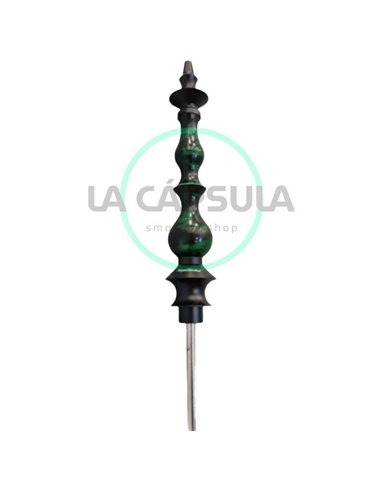 Regal Epoxy Queen Green Black Swirl