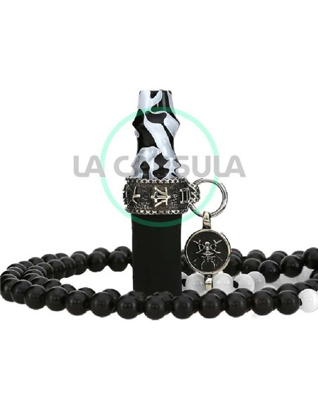 Boquilla Japona Samurai Beads White