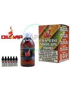 Oil4vap Base Pack 50pg/50vg 6mg 200ml