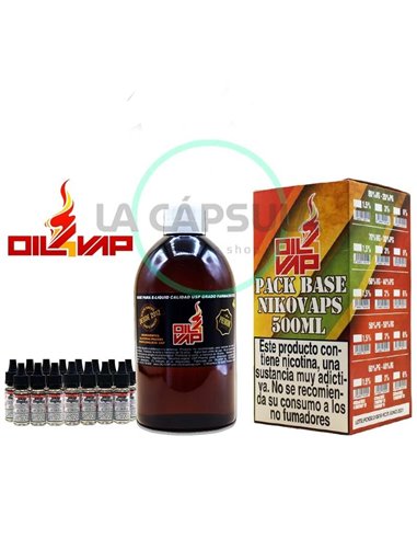 Oil4vap Base Pack 50pg/50vg 6mg 500ml