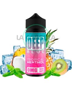 Deep Blue Tropical Menthol 100ml