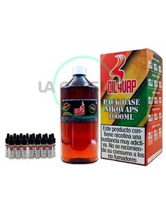 Base 20PG/80VG Oil4Vap 1000ml