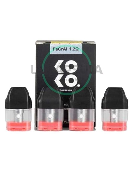 Uwell Caliburn Koko Pod 1.2ohm (Pack 4)