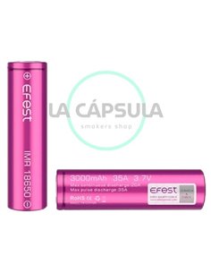 Pila Efest IMR 18650 3000mah 35A morada