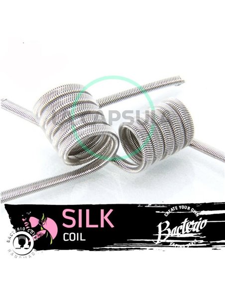 Bacterio Coils Silk Coil Mtl Ka1/n80 0.84 Ohm 2mm