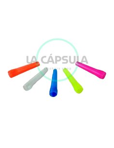 Boquillas desechables De Colores 60mm (1x100)