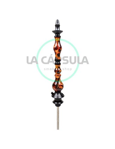 Regal Epoxy King Gum Seedpod Orange White Swirl