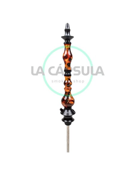 Regal Epoxy King Gum Seedpod Orange White Swirl
