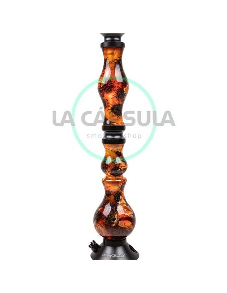Regal Epoxy King Gum Seedpod Orange White Swirl