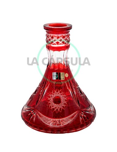 Caesar Topknot Red