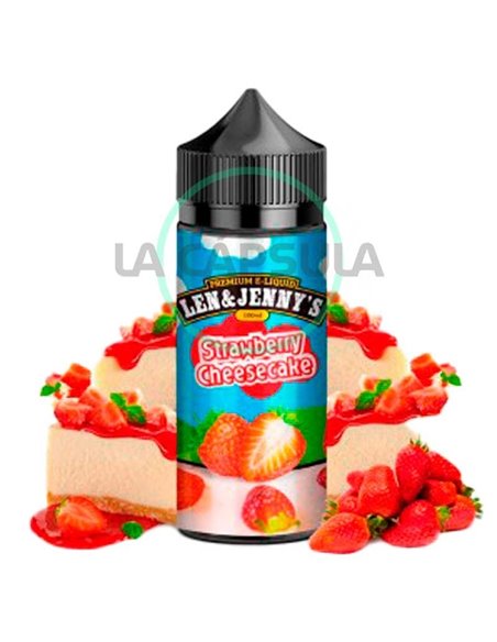 Strawberry Cheesecake Len & Jenny's 100ml