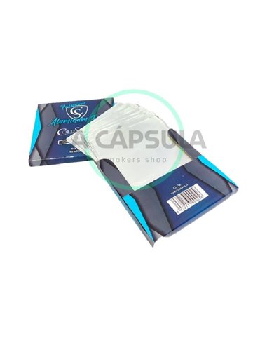 Papel de Aluminio Precortado Cold Smoke - 45 Micras (50 unidades)