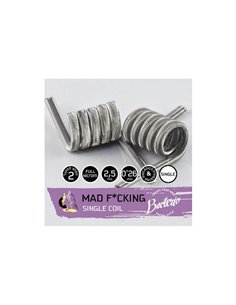 Bacterio Coils Mad F*cking Single Coil 0.26 Ohm (Pack 2) 2