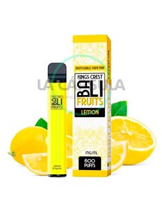 Pod desechable Lemon 600puffs - Bali Fruits by Kings Crest 2ml
