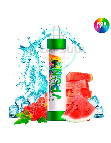 Quawins Vfun D1 Raspberry Watermelon 2ml 20mg LED