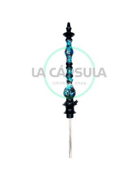Regal Epoxy King Blue Gumseed Pod White Swirl