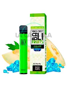 Pod desechable Melon Ice 600puffs - Bali Fruits by Kings Crest 2ml