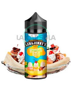 Banana Split 100ml - Len & Jenny's 100ml