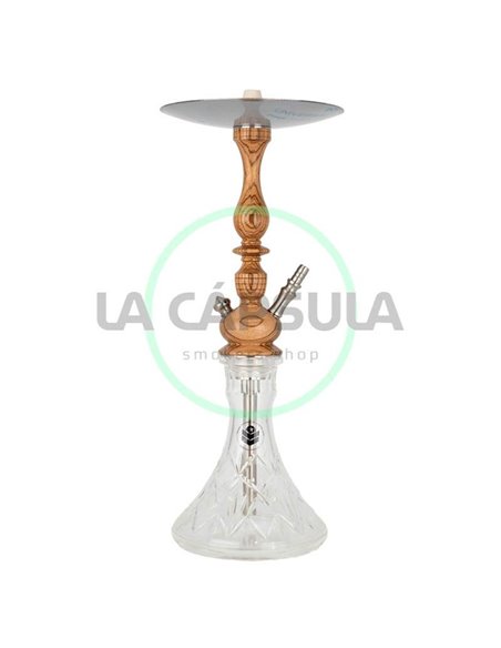 Mig Tradi Wood Zebra + Base Tallada