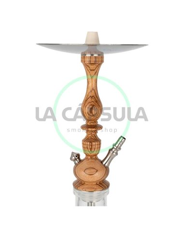 Mig Tradi Wood Zebra + Base Tallada