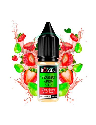 Strawberry and Pear Wailani Juice Nic Salts by Bombo 10ml