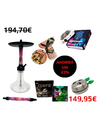 Pack Cosmo Hookah Mini