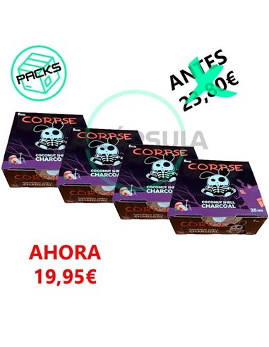 Pack 4kg Carbón Corpse 28mm