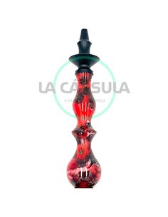 Regal Epoxy Queen Red White Swirl Gumseed Pod 2