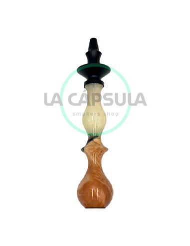 Regal Epoxy Queen Burl White Pearl Black Swirl