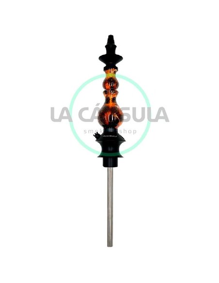 Regal Epoxy Bishop Orange Gumseed Pod White Swirl