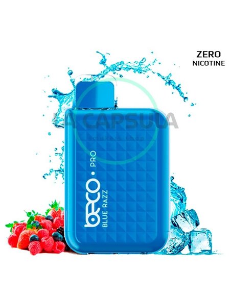Vaptio Beco Pro Disposable Blue Razz 12ml ZERO NICOTINE