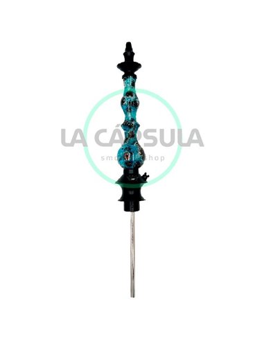 Regal Epoxy Queen Blue White Swirl Gumseed
