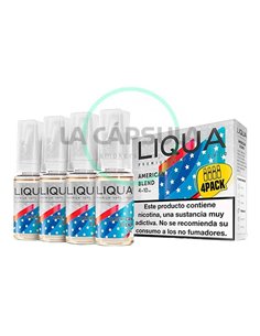 Liqua American Blend 10ml (Pack 4)