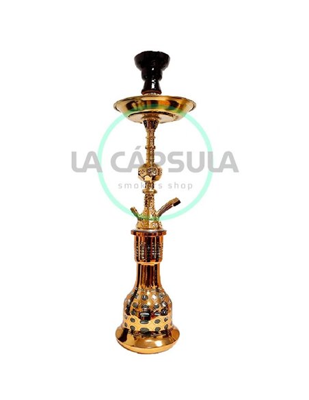 Farida Hookah One Level Kass Gold