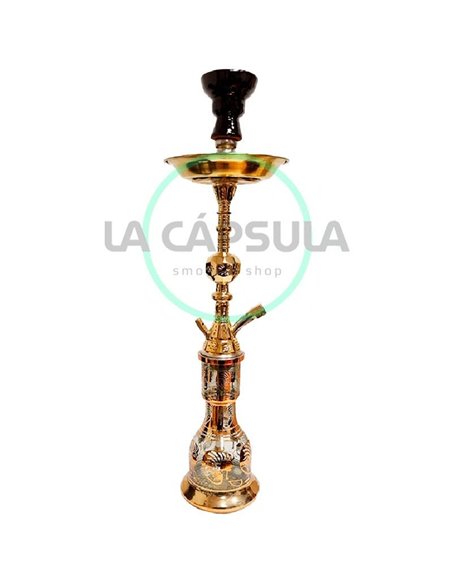 Farida Hookah One Level Kass Gold