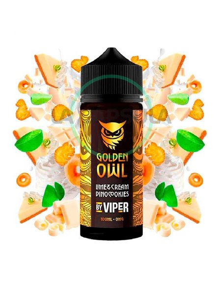 Lime Cream Dinocookies Golden Owl by Viper 100ml