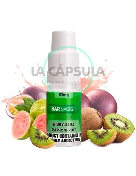 Bar Nic Salts Kiwi Guava Passionfruit 10ml