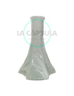 Base Pata Elefante White Marble