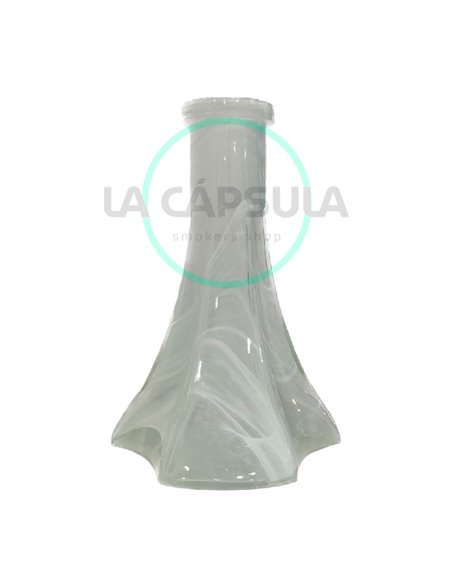 Base Pata Elefante White Marble