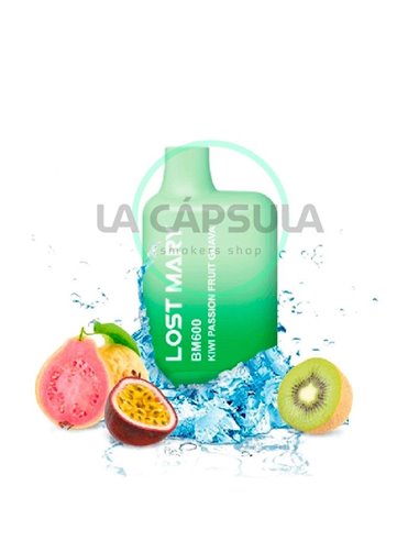 Elfbar Disposable Lost Mary BM600 Kiwi Passionfruit Guava 20mg