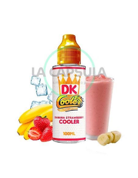 Donut King Cooler Banana Strawberry Cooler 100ml