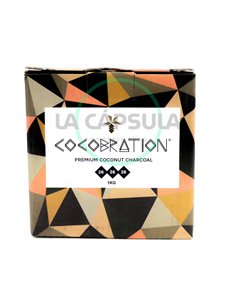 Carbón Cocobration Premium 1kg 26mm