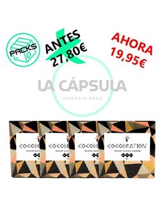 Pack 4kg Carbón Cocobration Premium 26mm