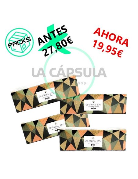 Pack 4kg Carbón Cocobration Premium 27mm
