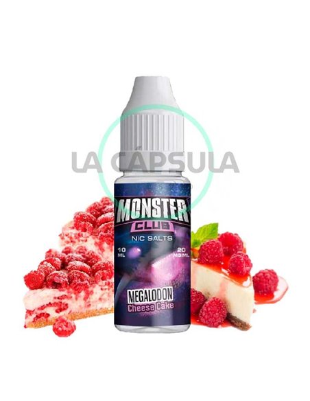 Megalodon Cheese Cake Monster Club Nic Salts 10ml