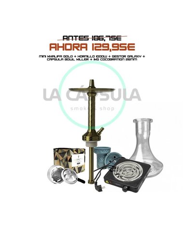 Pack Mr Shisha Mini Khalifa + Base