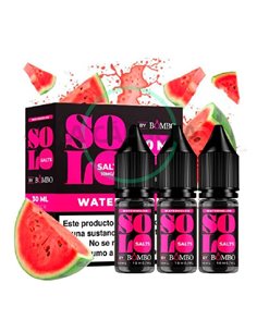 Pack 3 SOLO SALTS by BOMBO – WATERMELON 10ml
