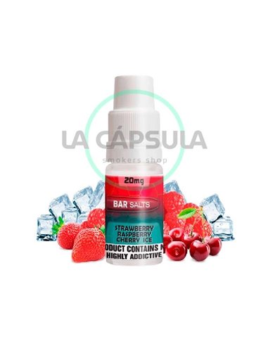 Bar Nic Salts Strawberry Raspberry Cherry Ice 10ml