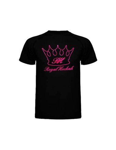 Camiseta Regal Hookah Black Pink