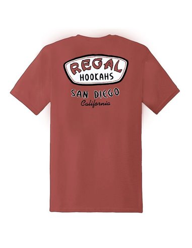 Camiseta Regal Hookah Red San Diego